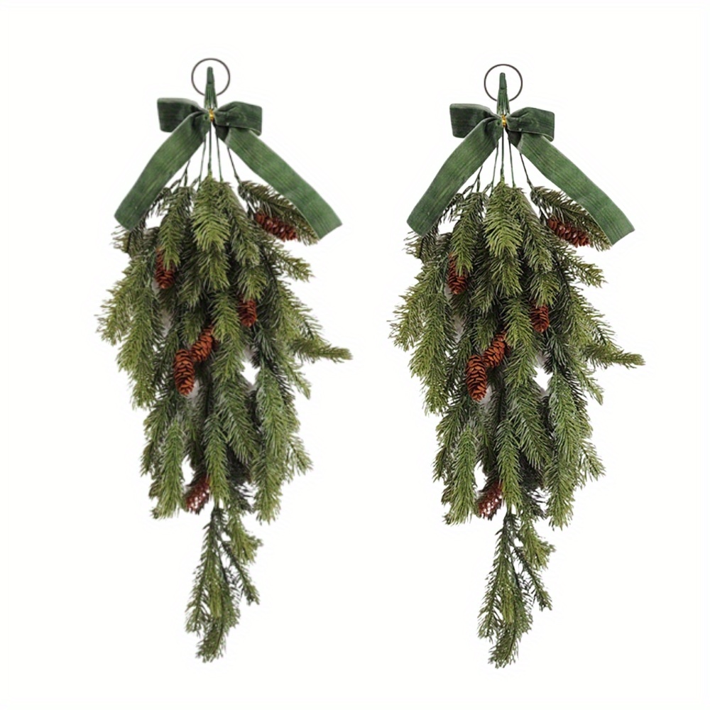 Christmas Tree Artificial - Świąteczna girlanda w kształcie łezki -