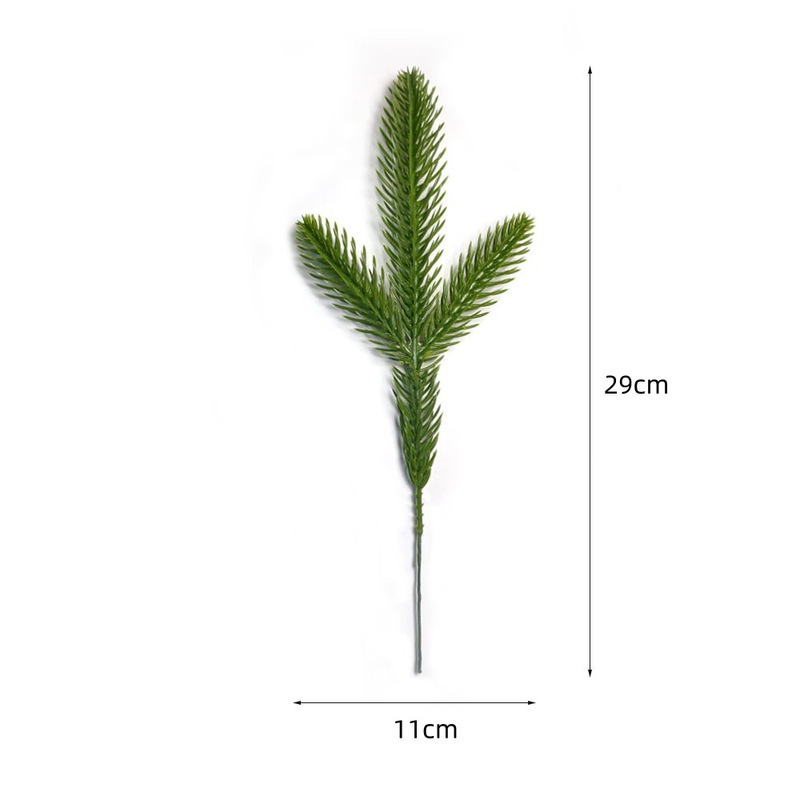 Sztuczne gałązki sosnowe, sztu – Christmas Wreath Fake recenzja i cena