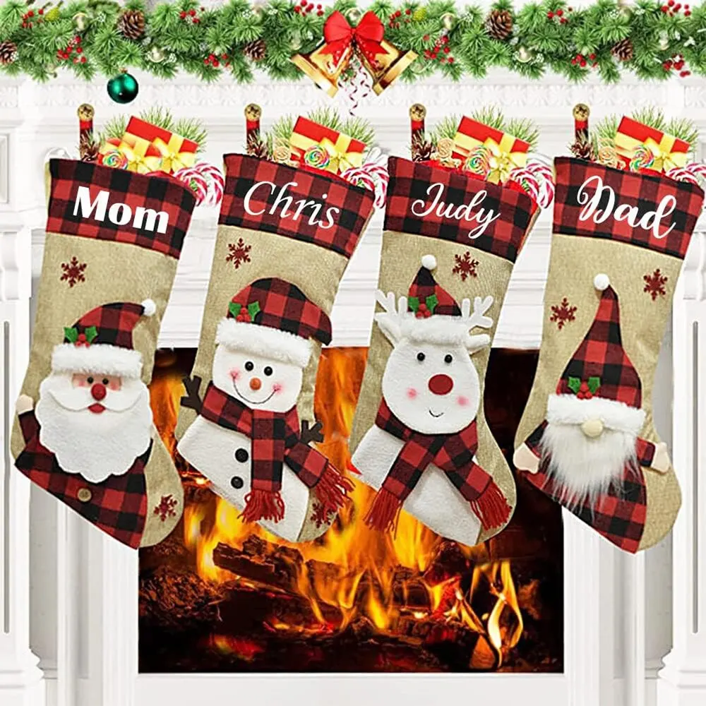 Świąteczne pończochy świąteczn – Christmas Stocking Hanging recenzja i cena