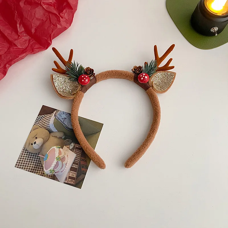 Świąteczna opaska na głowę por – Reindeer Antlers Headband recenzja i cena