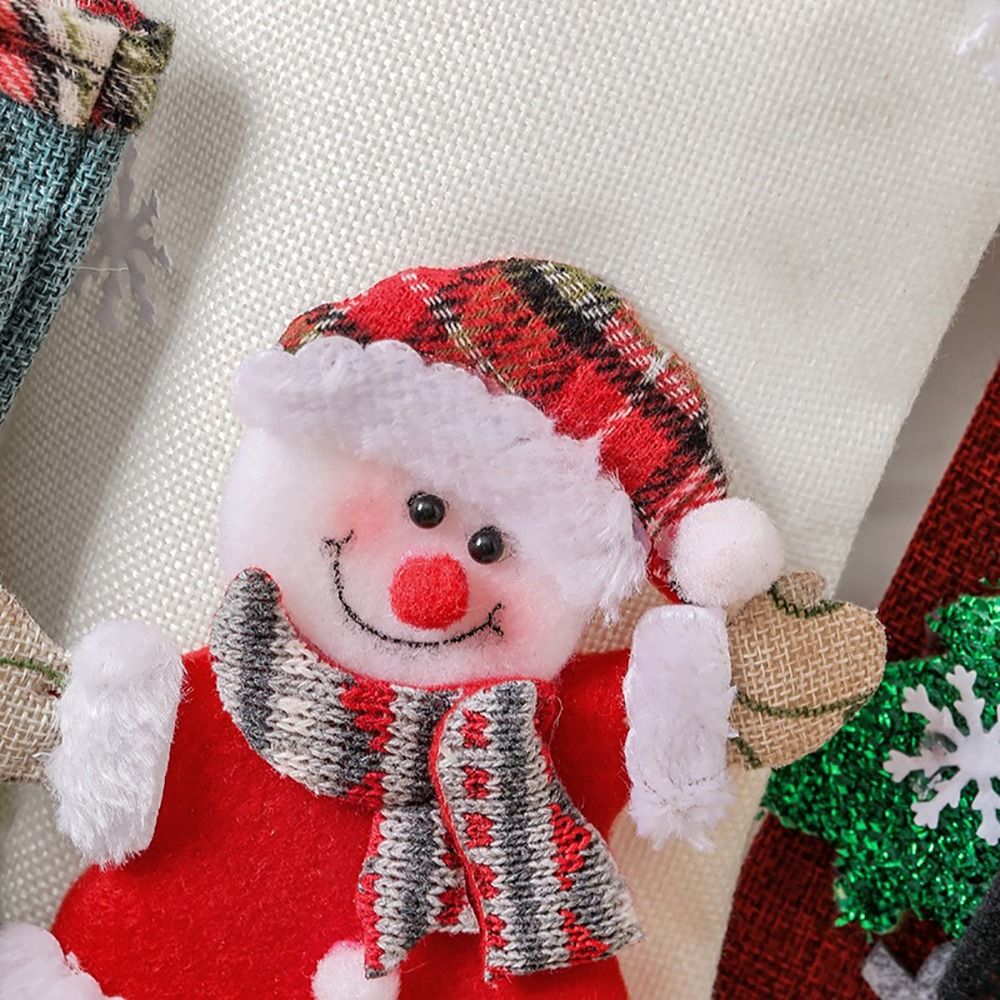 Wielokolorowa świąteczna skarp – Christmas Stocking Hanging recenzja i cena