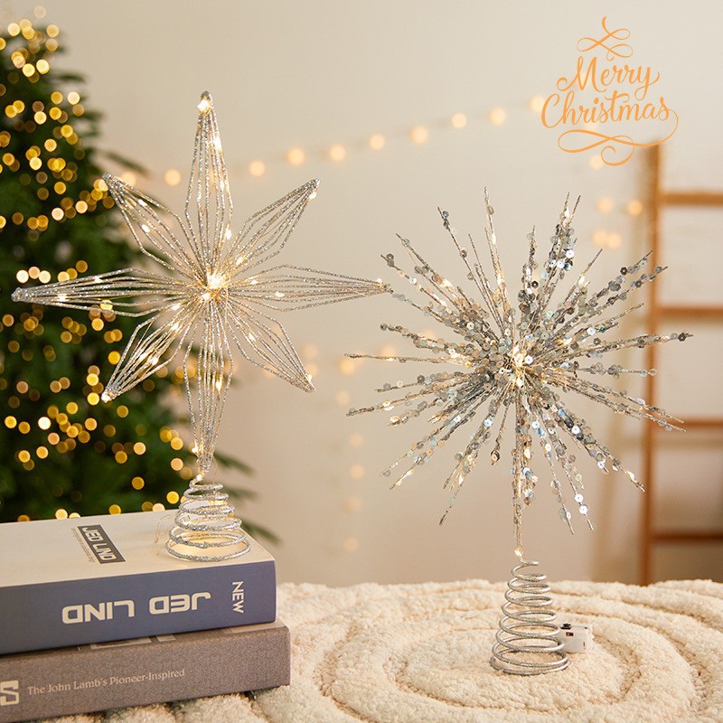 Ozdoby na choinkę 30 cm, gwiaz – Star Tree Topper recenzja i cena