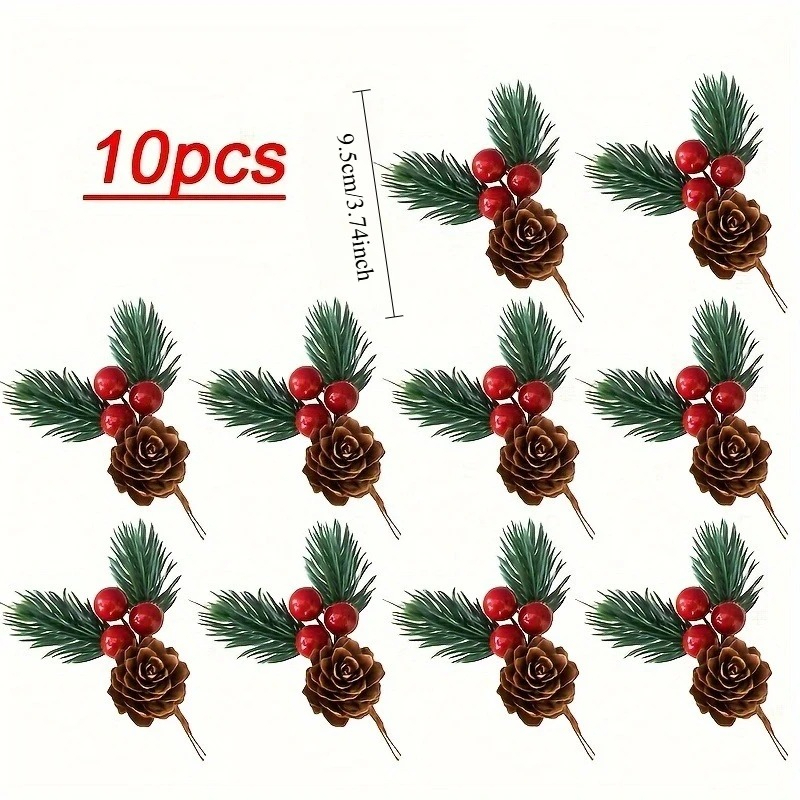 Zestaw 10 sztuk sztucznych szy – Christmas Tree Artificial recenzja i cena